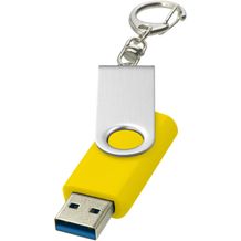 Rotate USB-Stick 3.0 mit Schlüsselanhänger (gelb) (Art.-Nr. CA901668)