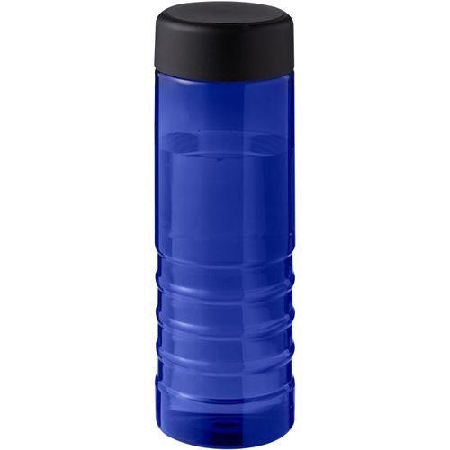 H2O Active® Eco Treble 750 ml Sportflasche mit Drehdeckel (Art.-Nr. CA903740) - Einwandige Wasserflasche mit geripptem...