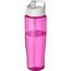 H2O Active® Tempo 700 ml Sportflasche mit Ausgussdeckel (rosa, weiss) (Art.-Nr. CA905320)