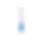 Nash Kugelschreiber weiß mit farbigem Griff (Art.-Nr. CA907311) - Kugelschreiber mit Klickmechanismus und...