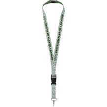 lanyard, lanyards, recycled, sustainable (Weiss) (Art.-Nr. CA907472)