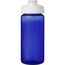 H2O Active® Octave Tritan 600-ml-Sportflasche mit Klappdeckel (blau, weiss) (Art.-Nr. CA911045)