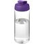 H2O Active® Octave Tritan 600-ml-Sportflasche mit Klappdeckel (transparent klar, lila) (Art.-Nr. CA911983)