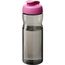 H2O Active® Eco Base 650 ml Sportflasche mit Klappdeckel (kohle, magenta) (Art.-Nr. CA913900)