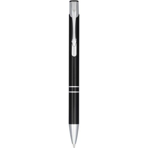 Moneta Druckkugelschreiber aus eloxierterm Aluminium (Art.-Nr. CA916436) - Kugelschreiber mit Klickmechanismus,...