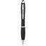 Nash Stylus Kugelschreiber farbig mit schwarzem Griff (Schwarz) (Art.-Nr. CA919605)