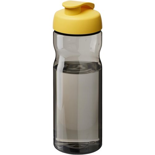 H2O Active® Base Tritan 650 ml Sportflasche mit Klappdeckel (Art.-Nr. CA921611) - Einwandige Sportflasche mit ergonomische...