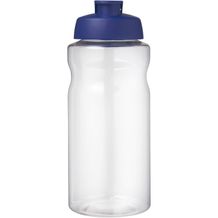 H2O Active® Big Base 1L Sportflasche mit Klappdeckel (blau) (Art.-Nr. CA928244)