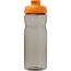 H2O Active® Base Tritan 650 ml Sportflasche mit Klappdeckel (kohle, orange) (Art.-Nr. CA929221)
