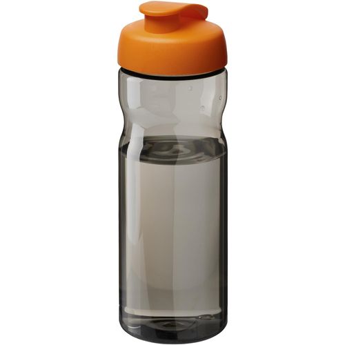 H2O Active® Eco Base 650 ml Sportflasche mit Klappdeckel (Art.-Nr. CA929403) - Einwandige Sportflasche mit ergonomische...