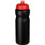 Baseline® Plus 650 ml Sportflasche (schwarz, rot) (Art.-Nr. CA933521)