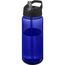 H2O Active® Octave Tritan 600 ml Sportflasche mit Ausgussdeckel (blau, schwarz) (Art.-Nr. CA933810)