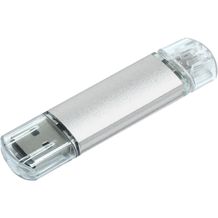 Silicon Valley On-the-Go USB-Stick (silber) (Art.-Nr. CA934526)