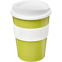 Americano® Medio 300 ml Becher mit Schutzring (limone, weiss) (Art.-Nr. CA935009)