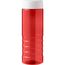 H2O Active® Eco Treble 750 ml Sportflasche mit Drehdeckel (rot, weiss) (Art.-Nr. CA935425)