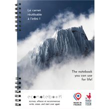 EcoNotebook NA4 wiederverwendbares Notizbuch mit Premiumcover (Weiss) (Art.-Nr. CA936767)