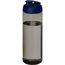 H2O Active® Eco Vibe 850 ml Sportflasche mit Klappdeckel (kohle, blau) (Art.-Nr. CA936906)