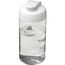 H2O Active® Bop 500 ml Sportflasche mit Klappdeckel (transparent, weiss) (Art.-Nr. CA938486)