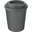 Americano® Espresso Eco 250 ml recycelter Isolierbecher (Grau) (Art.-Nr. CA940884)