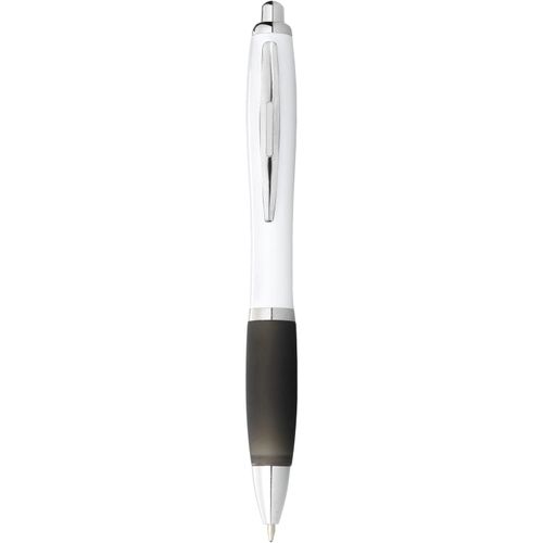 Nash Kugelschreiber weiß mit farbigem Griff (Art.-Nr. CA945999) - Da man fast jeden Tag schreibt, ist es...
