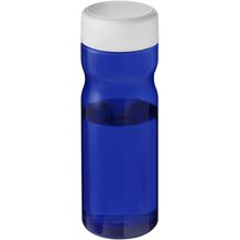 H2O Active® Eco Base 650 ml Sportflasche mit Drehdeckel (blau, weiss) (Art.-Nr. CA946115)