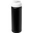 Baseline® Plus 750 ml Flasche mit Klappdeckel (schwarz, weiss) (Art.-Nr. CA947256)