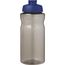 H2O Active® Eco Big Base 1L Sportflasche mit Klappdeckel (kohle, blau) (Art.-Nr. CA948031)