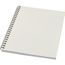 Desk-Mate® A5 recyceltes farbiges Notizbuch mit Spiralbindung (elfenbeinweiß) (Art.-Nr. CA955121)