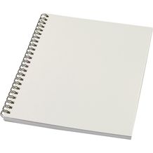 Desk-Mate® A5 farbiges Notizbuch mit Spiralbindung (elfenbeinweiß) (Art.-Nr. CA955121)