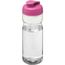 H2O Active® Base 650 ml Sportflasche mit Klappdeckel (transparent, rosa) (Art.-Nr. CA957283)