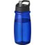 H2O Active® Pulse 600 ml Sportflasche mit Ausgussdeckel (blau, schwarz) (Art.-Nr. CA957497)