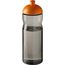 H2O Active® Eco Base 650 ml Sportflasche mit Stülpdeckel (kohle, orange) (Art.-Nr. CA958722)