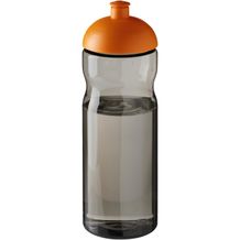 H2O Active® Eco Base 650 ml Sportflasche mit Stülpdeckel (kohle, orange) (Art.-Nr. CA958722)