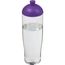 H2O Active® Tempo 700 ml Sportflasche mit Stülpdeckel (transparent, lila) (Art.-Nr. CA960456)