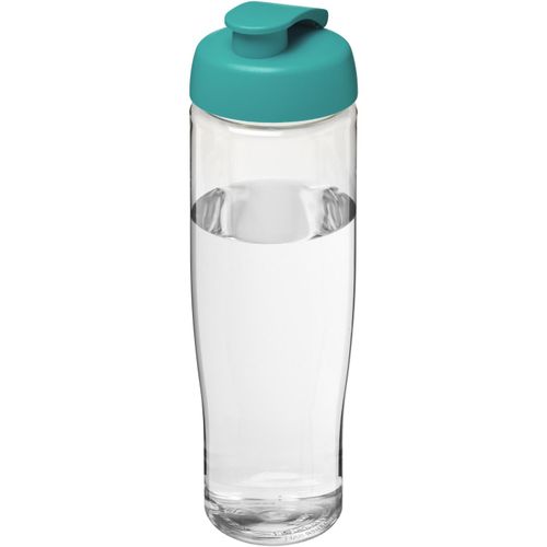 H2O Active® Tempo 700 ml Sportflasche mit Klappdeckel (Art.-Nr. CA960808) - Einwandige Sportflasche mit einem...