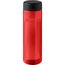 H2O Active® Eco Vibe 850 ml Wasserflasche mit Drehdeckel (rot, schwarz) (Art.-Nr. CA963436)