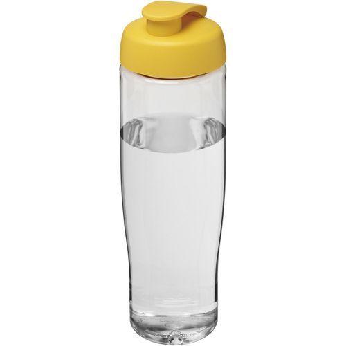 H2O Active® Tempo 700 ml Sportflasche mit Klappdeckel (Art.-Nr. CA964820) - Einwandige Sportflasche mit einem...
