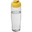H2O Active® Tempo 700 ml Sportflasche mit Klappdeckel (transparent, gelb) (Art.-Nr. CA964820)