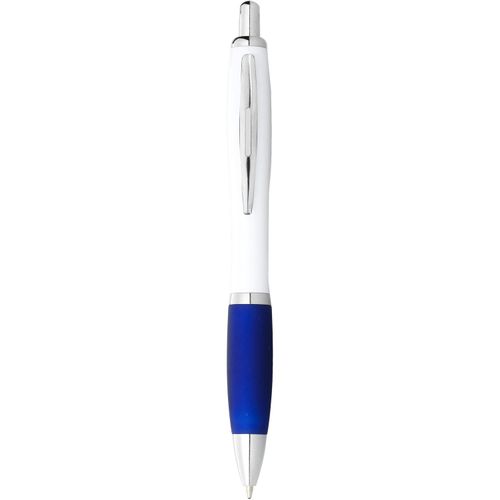 Nash Kugelschreiber weiß mit farbigem Griff (Art.-Nr. CA966293) - Da man fast jeden Tag schreibt, ist es...