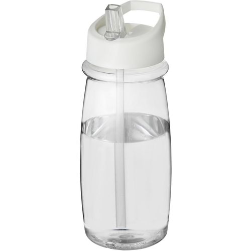 H2O Active® Pulse 600 ml Sportflasche mit Ausgussdeckel (Art.-Nr. CA966641) - Einwandige Sportflasche in einer stylisc...