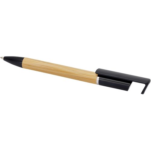 Delfina Stift Smartphoneständer (Art.-Nr. CA968899) - Bamboo-Kugelschreiber, der auch als...