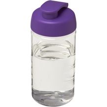 H2O Active® Bop 500 ml Sportflasche mit Klappdeckel (transparent, lila) (Art.-Nr. CA970685)