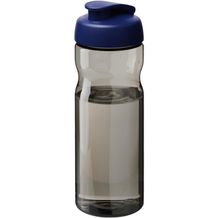 H2O Active® Base Tritan 650 ml Sportflasche mit Klappdeckel (kohle, blau) (Art.-Nr. CA971117)