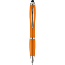 Nash Stylus Kugelschreiber mit farbigem Griff und Schaft (orange) (Art.-Nr. CA971333)