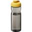 H2O Active® Eco Base 650 ml Sportflasche mit Klappdeckel (kohle, gelb) (Art.-Nr. CA972812)