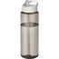 H2O Active® Vibe 850 ml Sportflasche mit Ausgussdeckel (kohle, weiss) (Art.-Nr. CA972825)