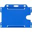 Vega Kartenhalter aus recyceltem Kunststoff (blau) (Art.-Nr. CA974307)