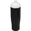 H2O Active® Tempo 700 ml Sportflasche mit Stülpdeckel (schwarz, weiss) (Art.-Nr. CA975575)