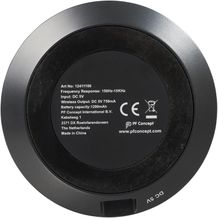Fiber Bluetooth Lautsprecher mit kabelloser Ladefunktion (schwarz) (Art.-Nr. CA977261)