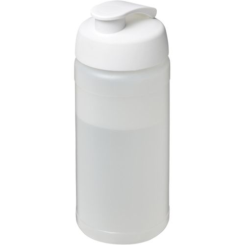 Baseline® Plus 500 ml Sportflasche mit Klappdeckel (Art.-Nr. CA978705) - Einwandige Sportflasche. Verfügt üb...